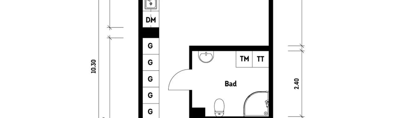 Floor plan for Erisgatan 7