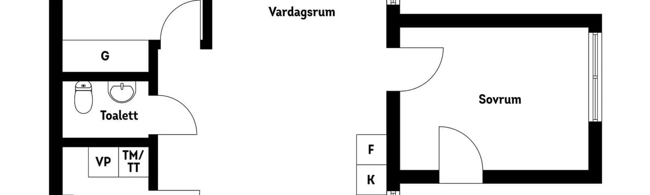 Planritning för Grankärrsvägen 5