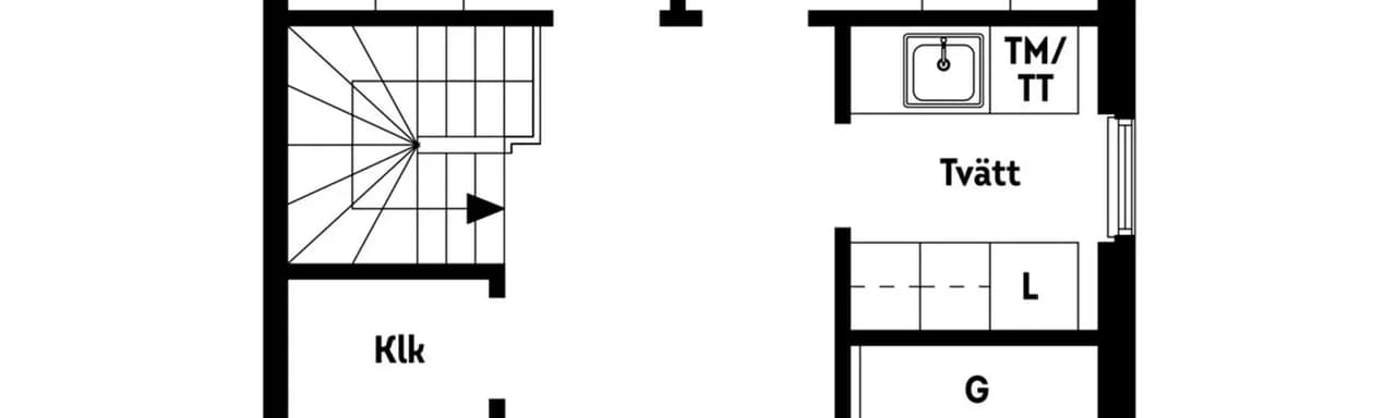 Floor plan for Gökvägen 6C