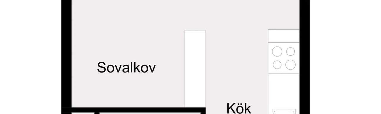 Floor plan for Nynäsvägen 90