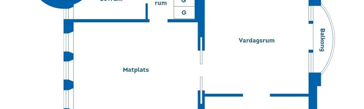 Planritning för Nygatan 51
