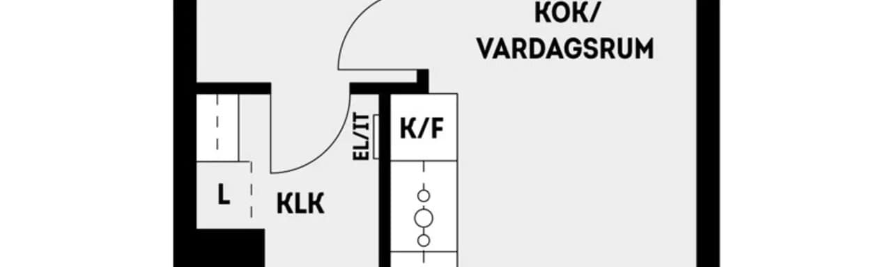 Floor plan for Vinnarcirkeln 25