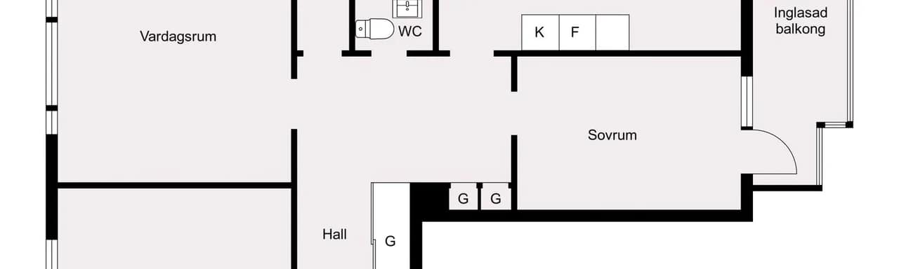 Floor plan for Von lingens väg 33