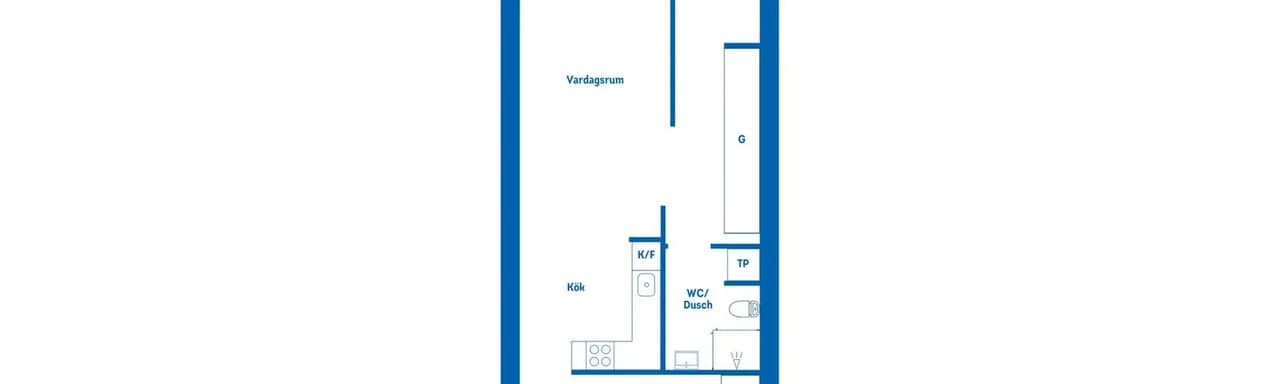 Planritning för Drottninggatan 4