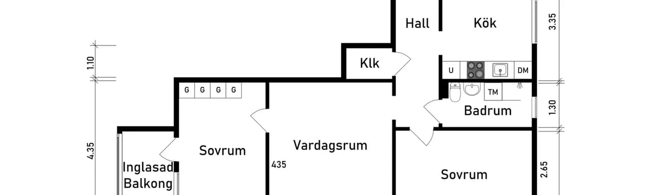 Floor plan for Fastlagsgatan 2