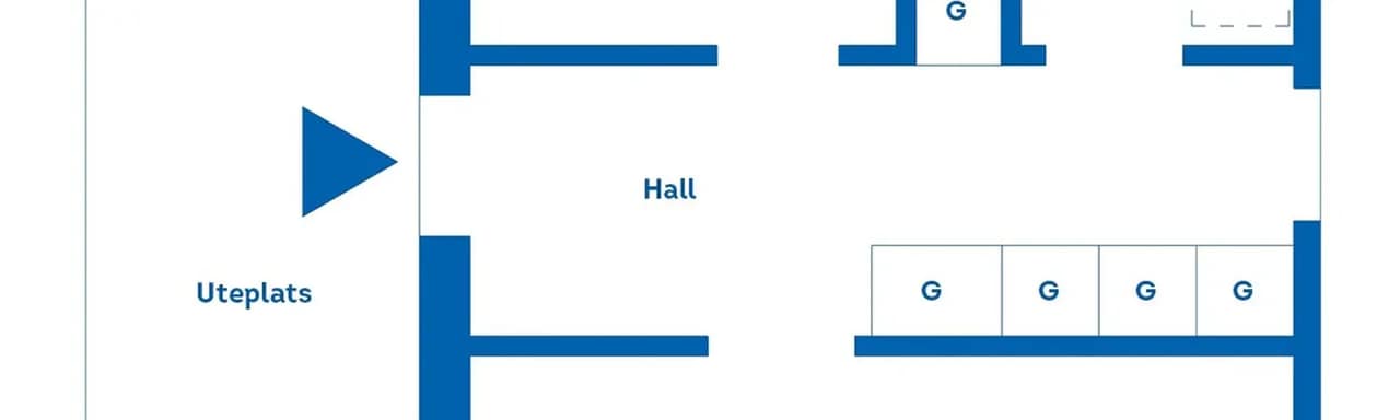 Planritning för Ektorpsgatan 126