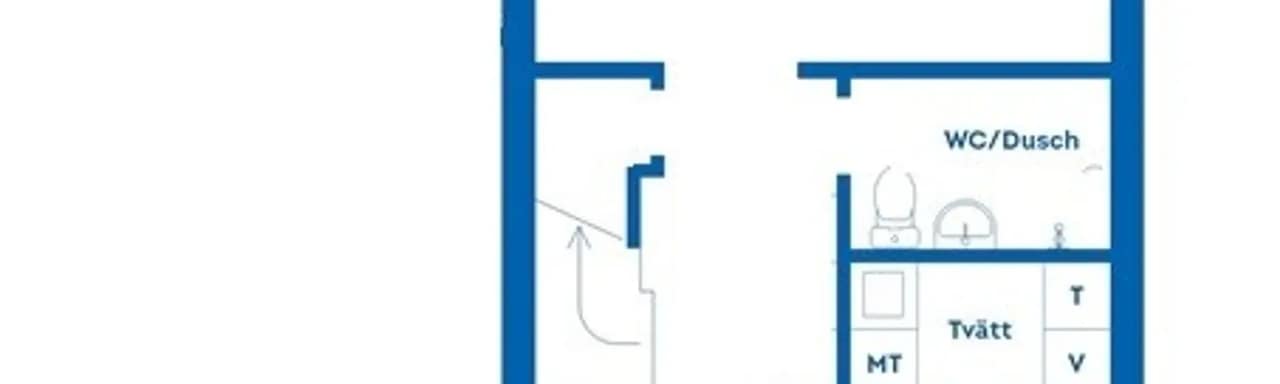 Planritning för Kjerattvägen 1