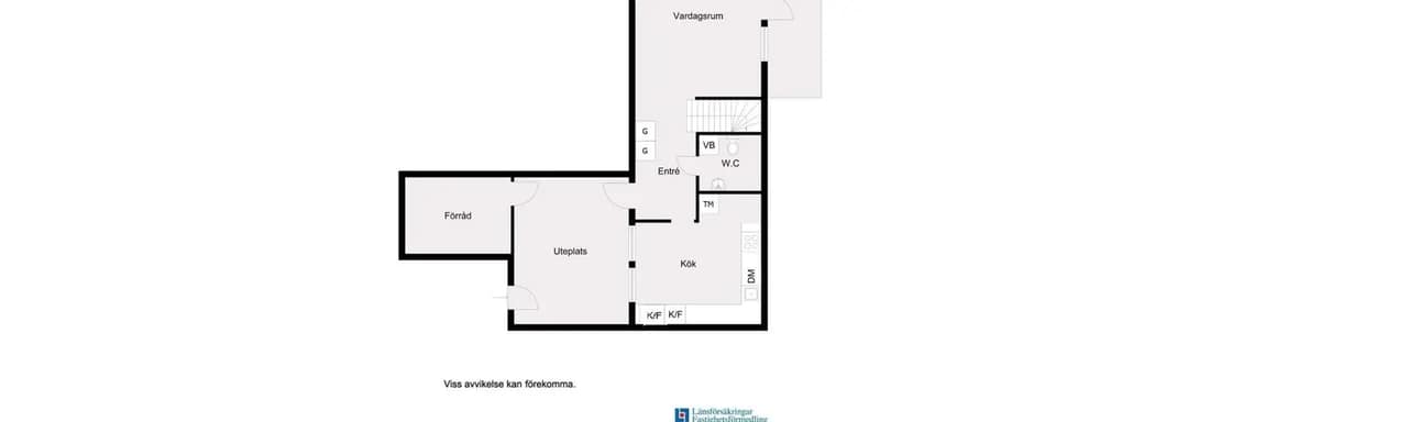 Planritning för Fruängsvägen 92