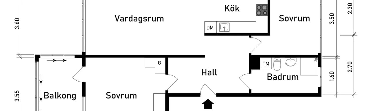 Planritning för Bäckebolslyckan 33