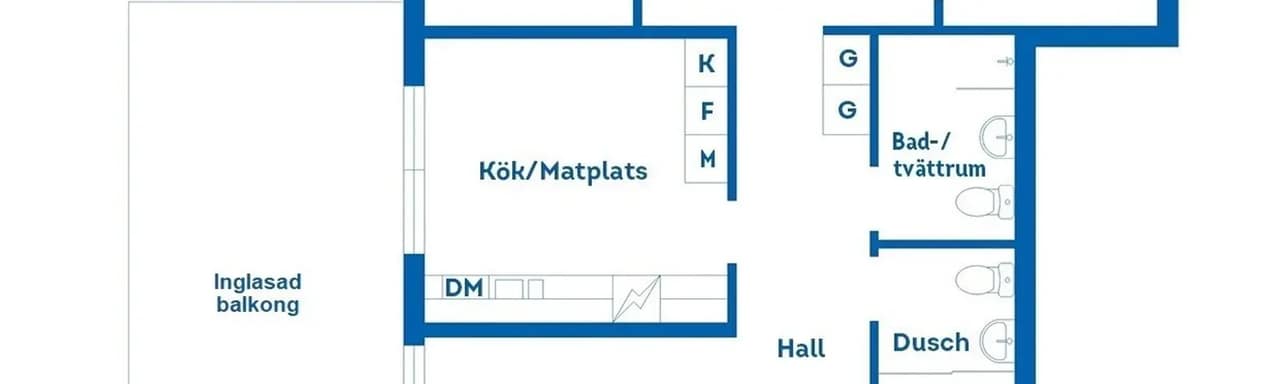 Planritning för Rambogatan 287