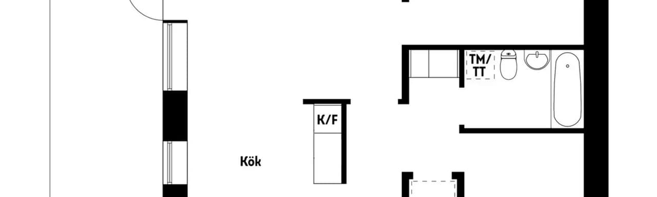 Planritning för Persiljestigen 21