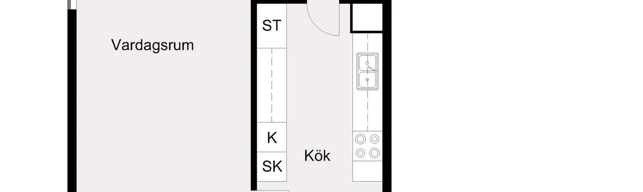 Floor plan for Karolingatan 20