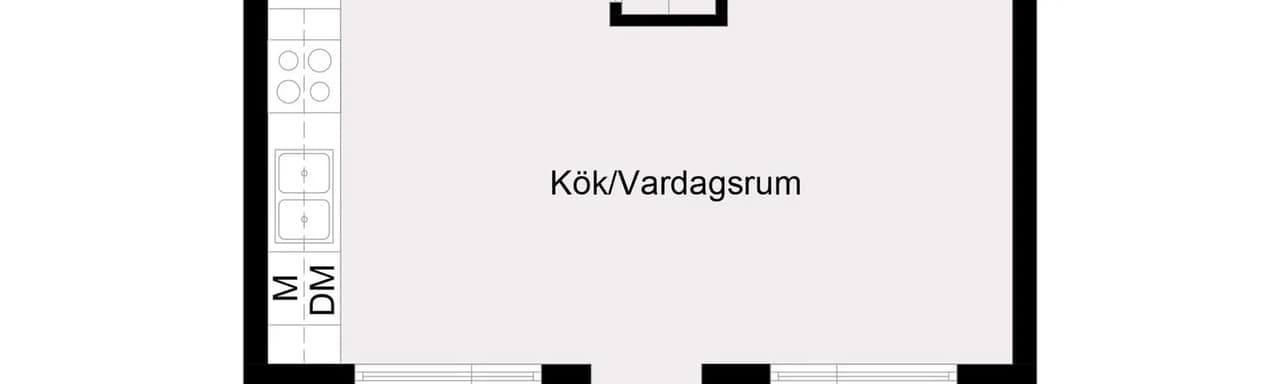 Planritning för Forsgränd 3