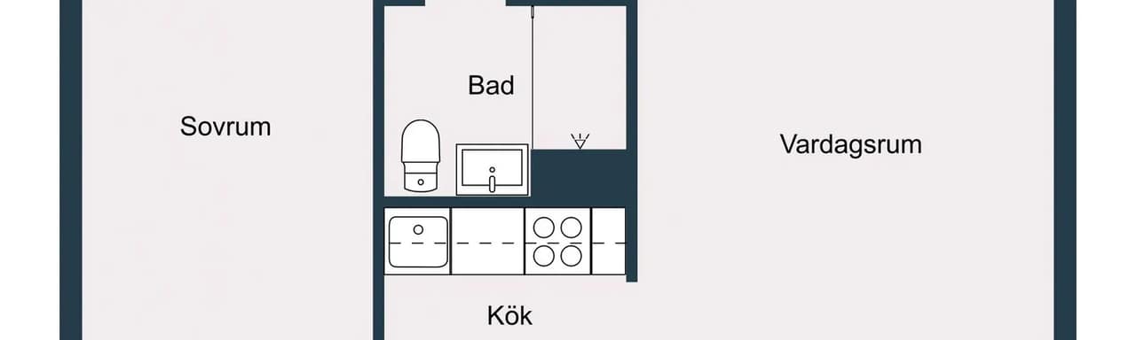 Floor plan for Tulpangatan 6
