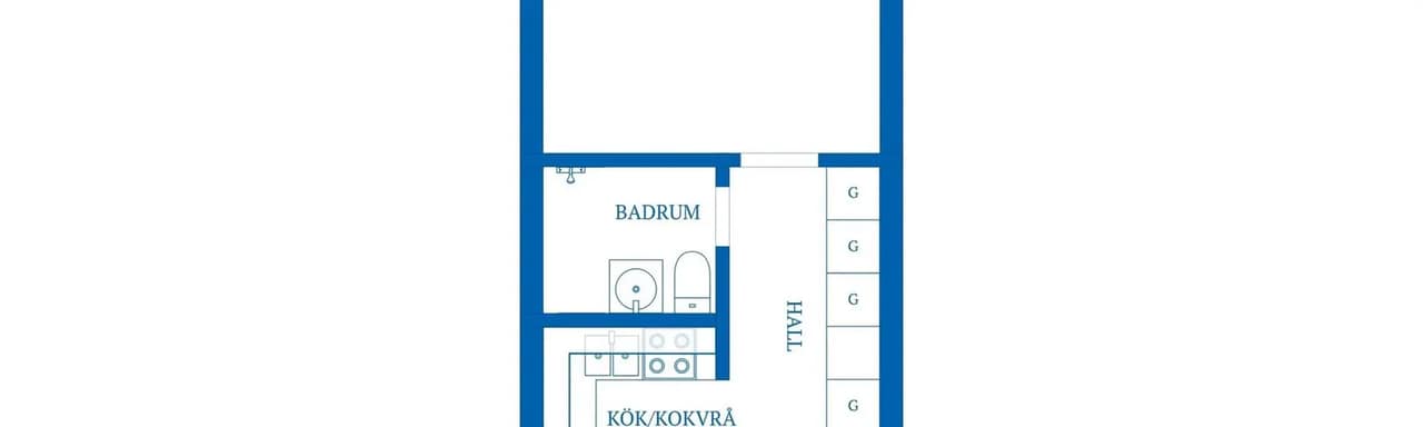 Floor plan for Tomtegatan 13N