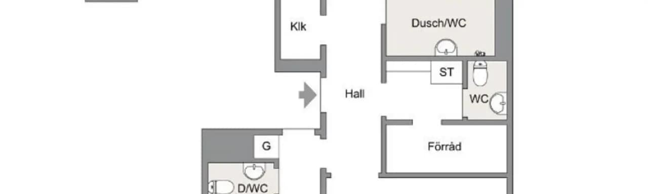 Floor plan for Lötsjövägen 43