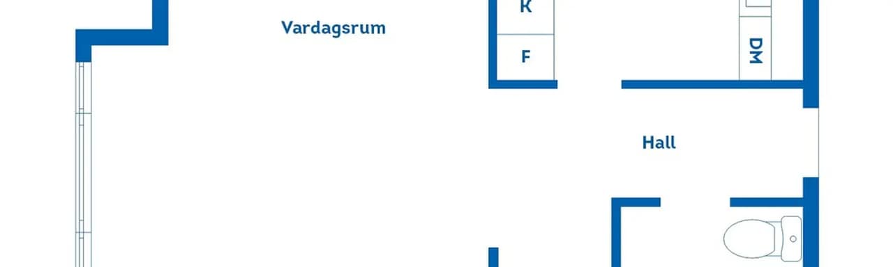 Planritning för Sjätte tvärgatan 39