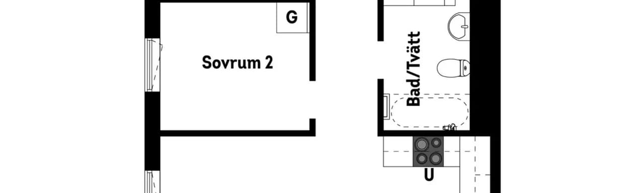 Planritning för Periodgången 3C
