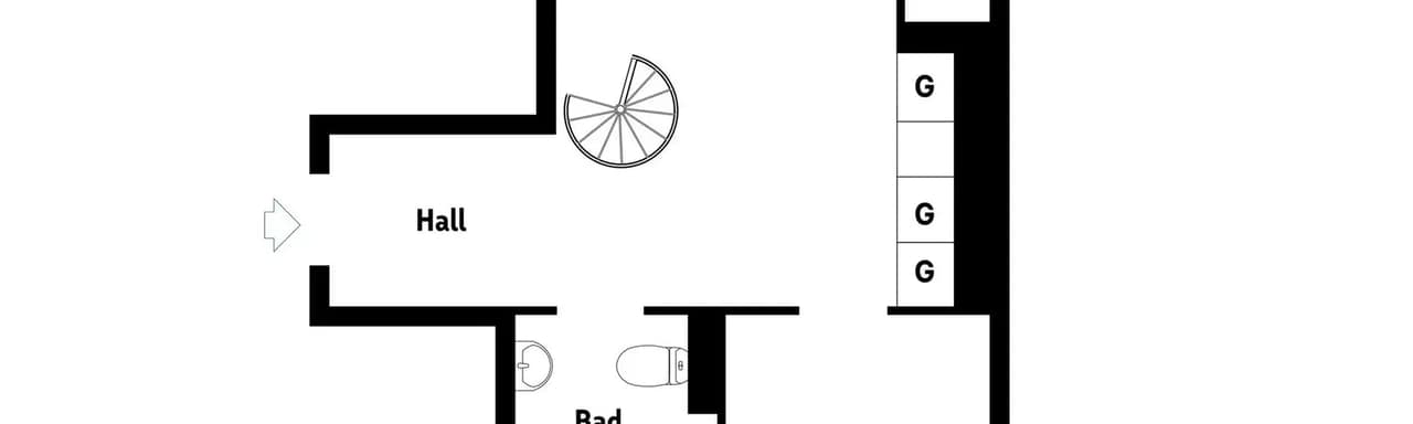 Floor plan for Smedsbacksgatan 32, 5 tr