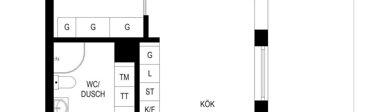 Floor plan for Stallgatan 13