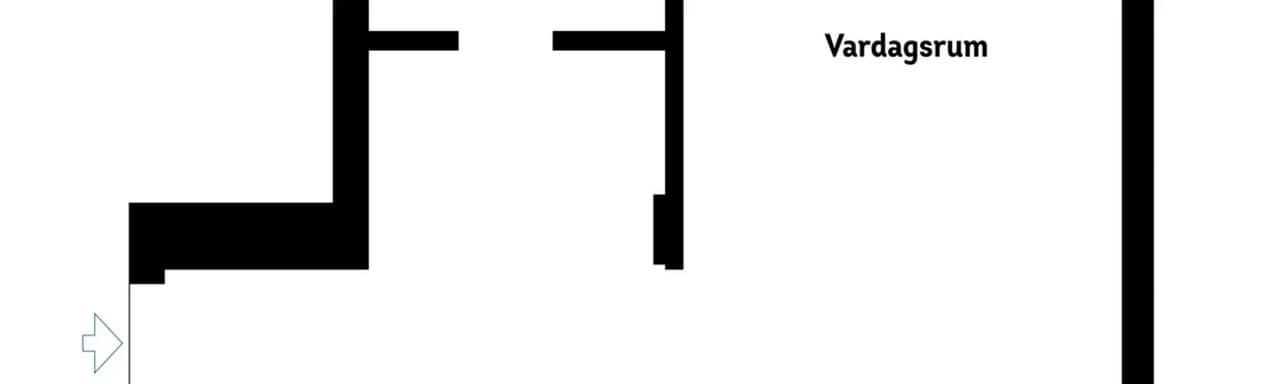 Floor plan for Birkagatan 34B