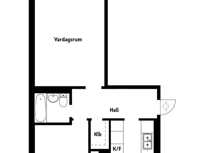 Planritning för Tellusvägen 28