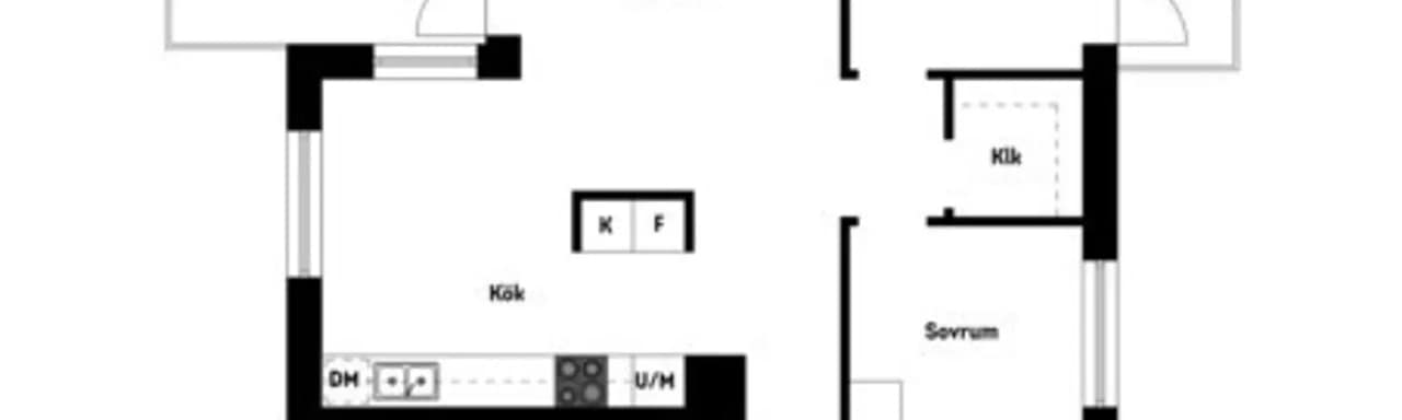 Floor plan for Björnbärsvägen 2A