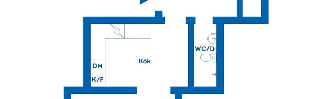 Planritning för Stockholmsvägen 5A