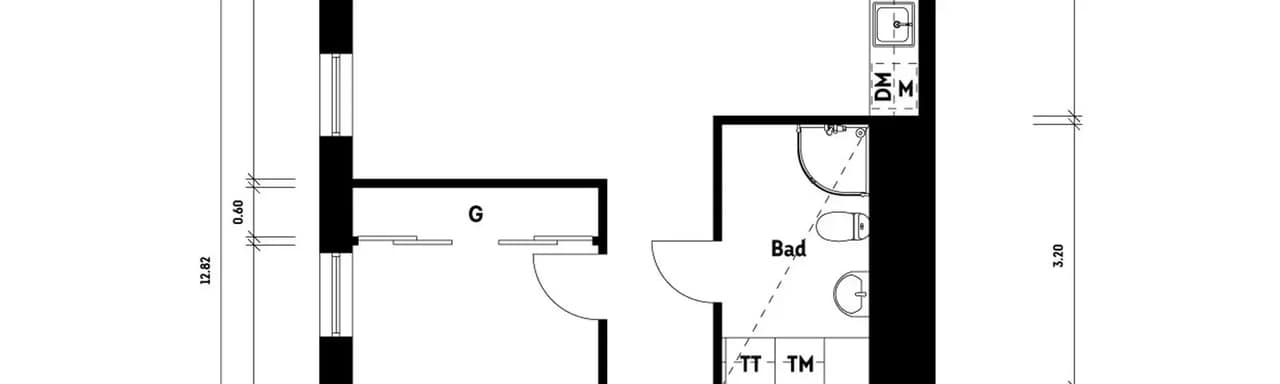 Floor plan for Valthornsgatan 6
