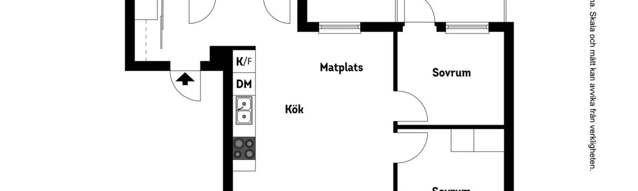 Planritning för Viggengatan 12