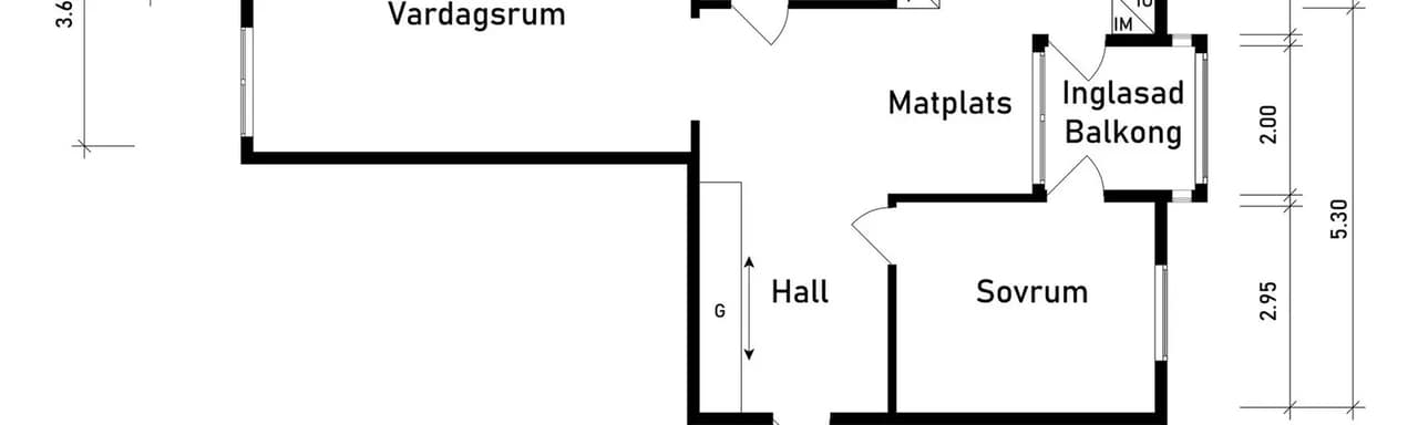 Floor plan for Arvesgärde 1