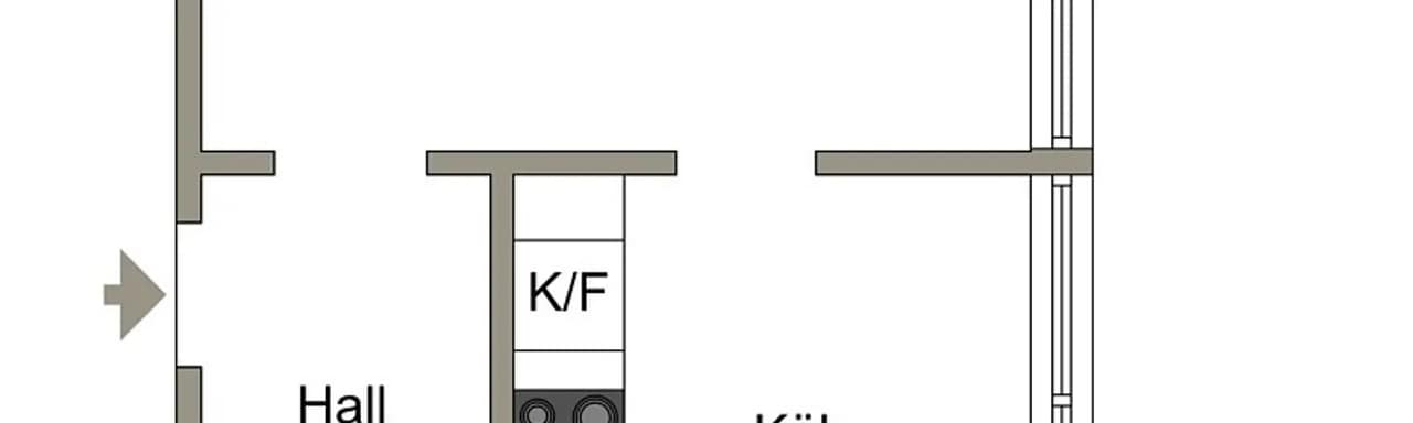 Floor plan for Österleden 52F