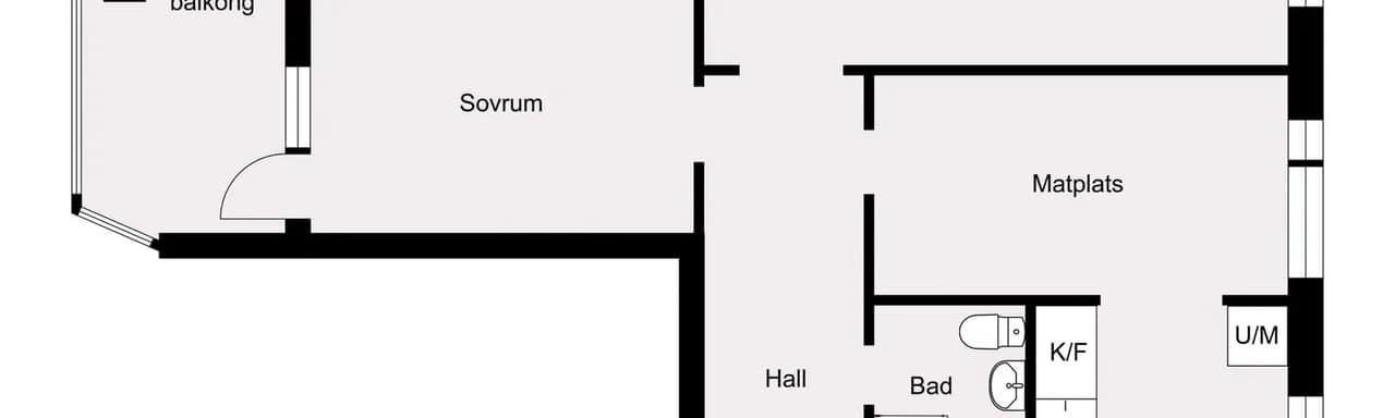 Floor plan for Serenadgatan 50