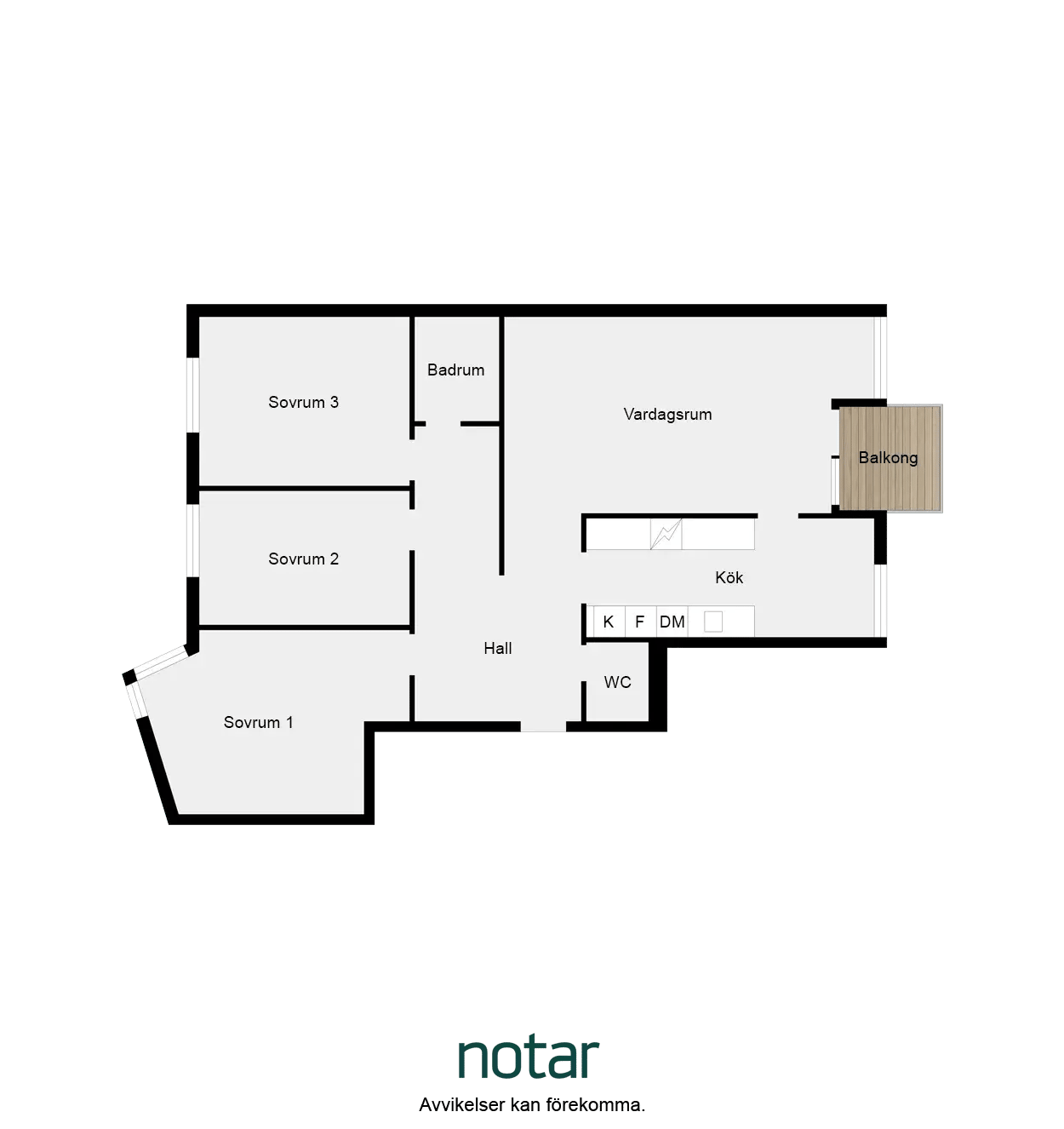 Floor plan for Blidvädersvägen 6C