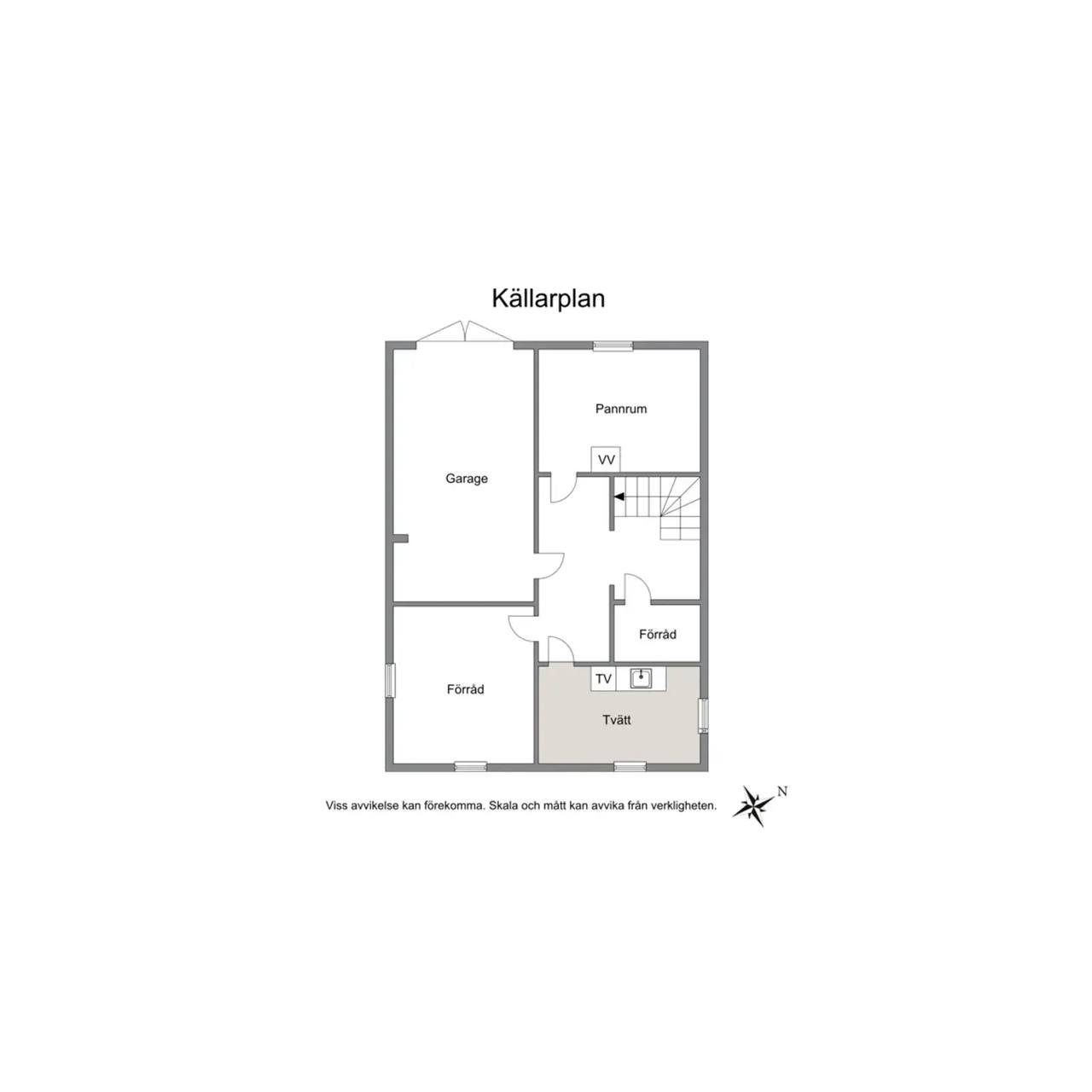 Floor plan for Hammarsmedens väg 8
