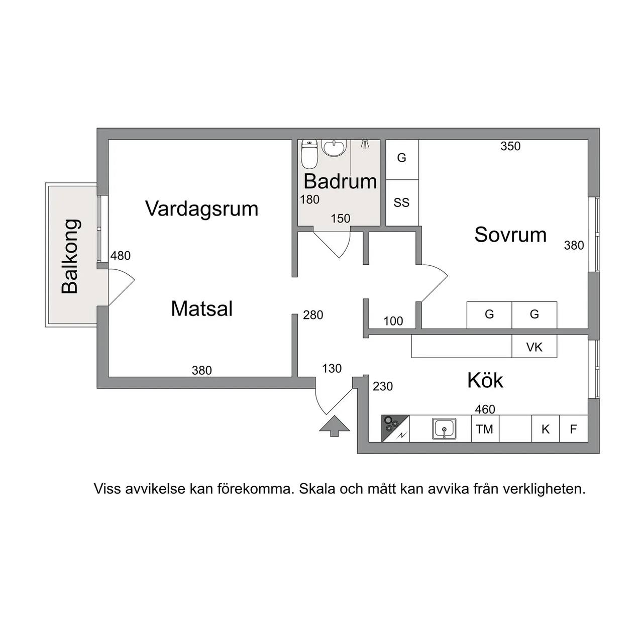 Planritning för Bergslagsvägen 47A