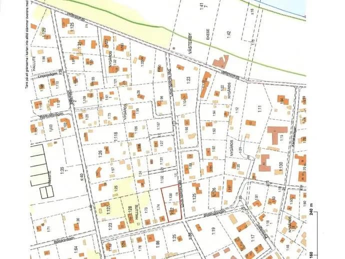 Planritning för Louis Sparres väg 17