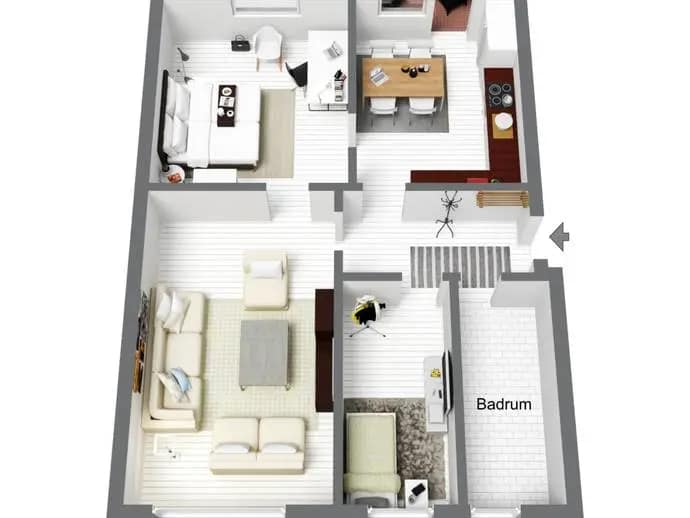 Floor plan for KOTKAGATAN 15, Vån 3/5