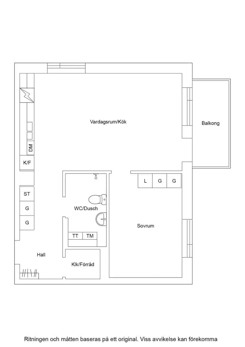 Floor plan for Nöbbelövs torg 3