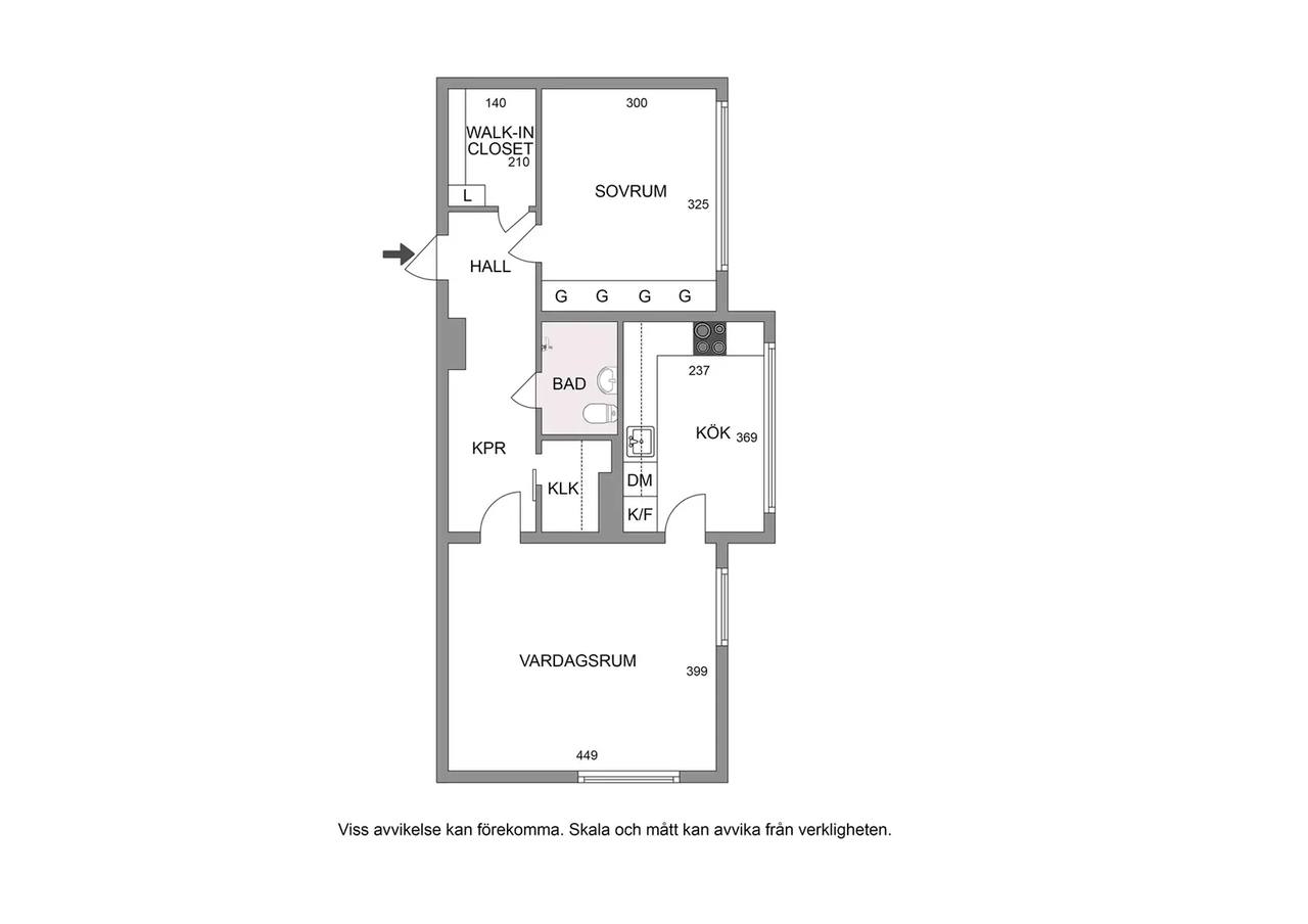 Floor plan for Nynäsvägen 56