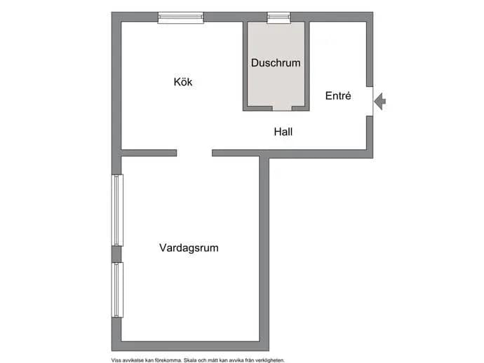 Planritning för RINGSTEDSGATAN 54, Vån 3/3