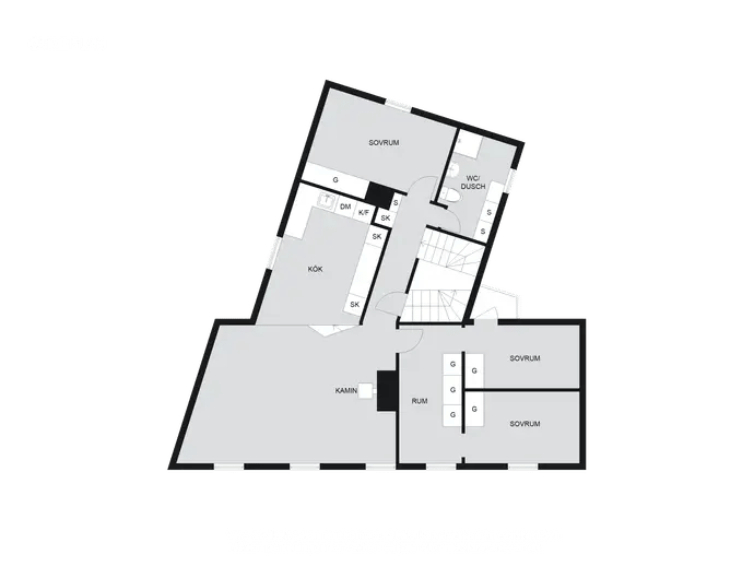 Planritning för Nygatan 13