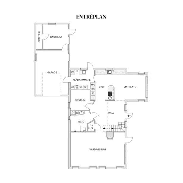 Floor plan for Lilletummeliden 19