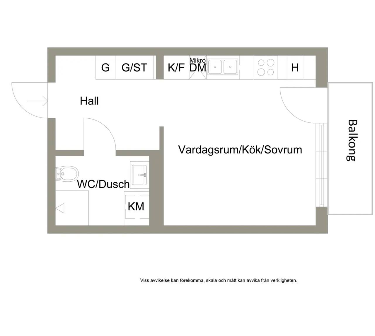Planritning för Förrådsvägen 44