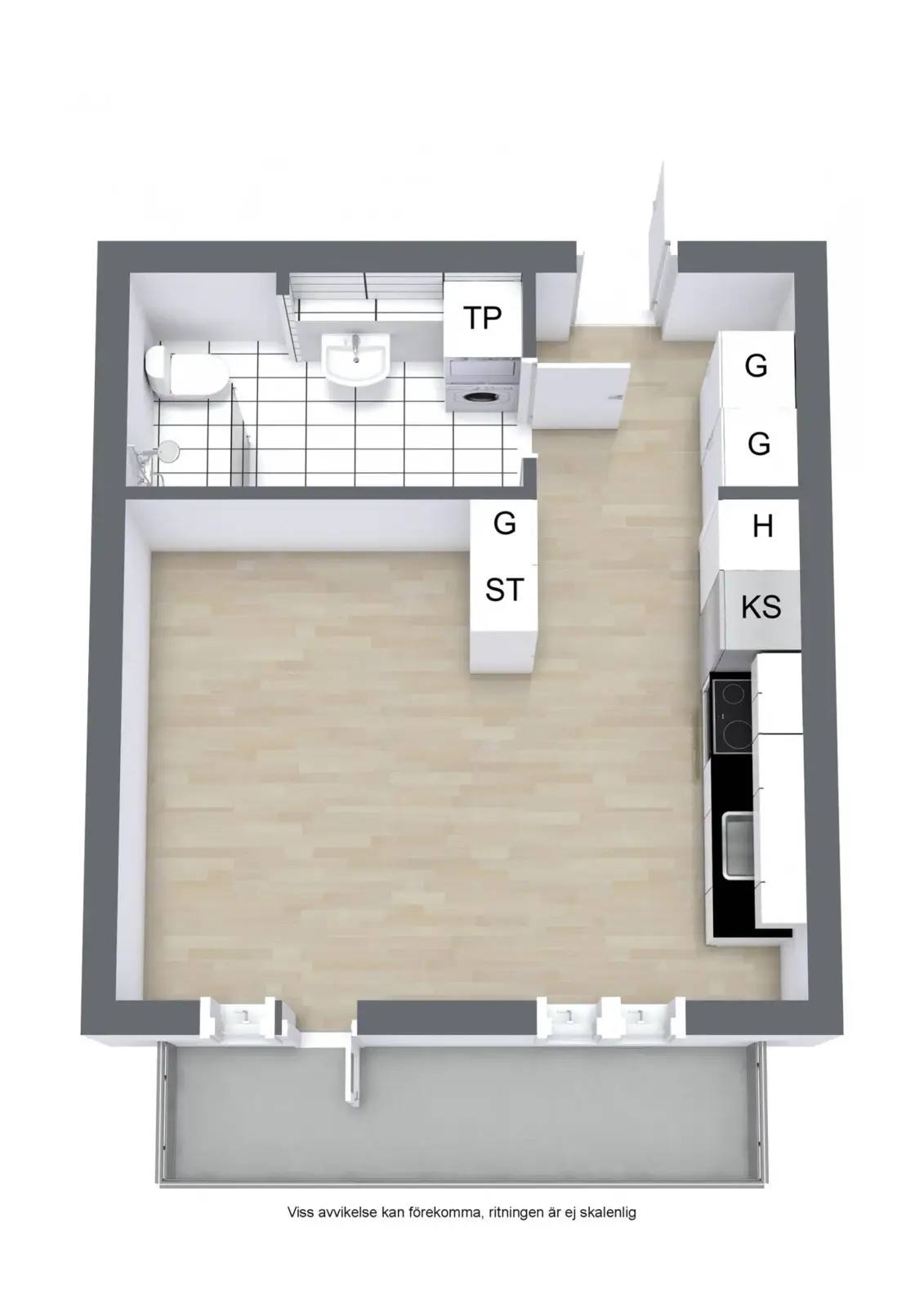 Planritning för Prefektgatan 1