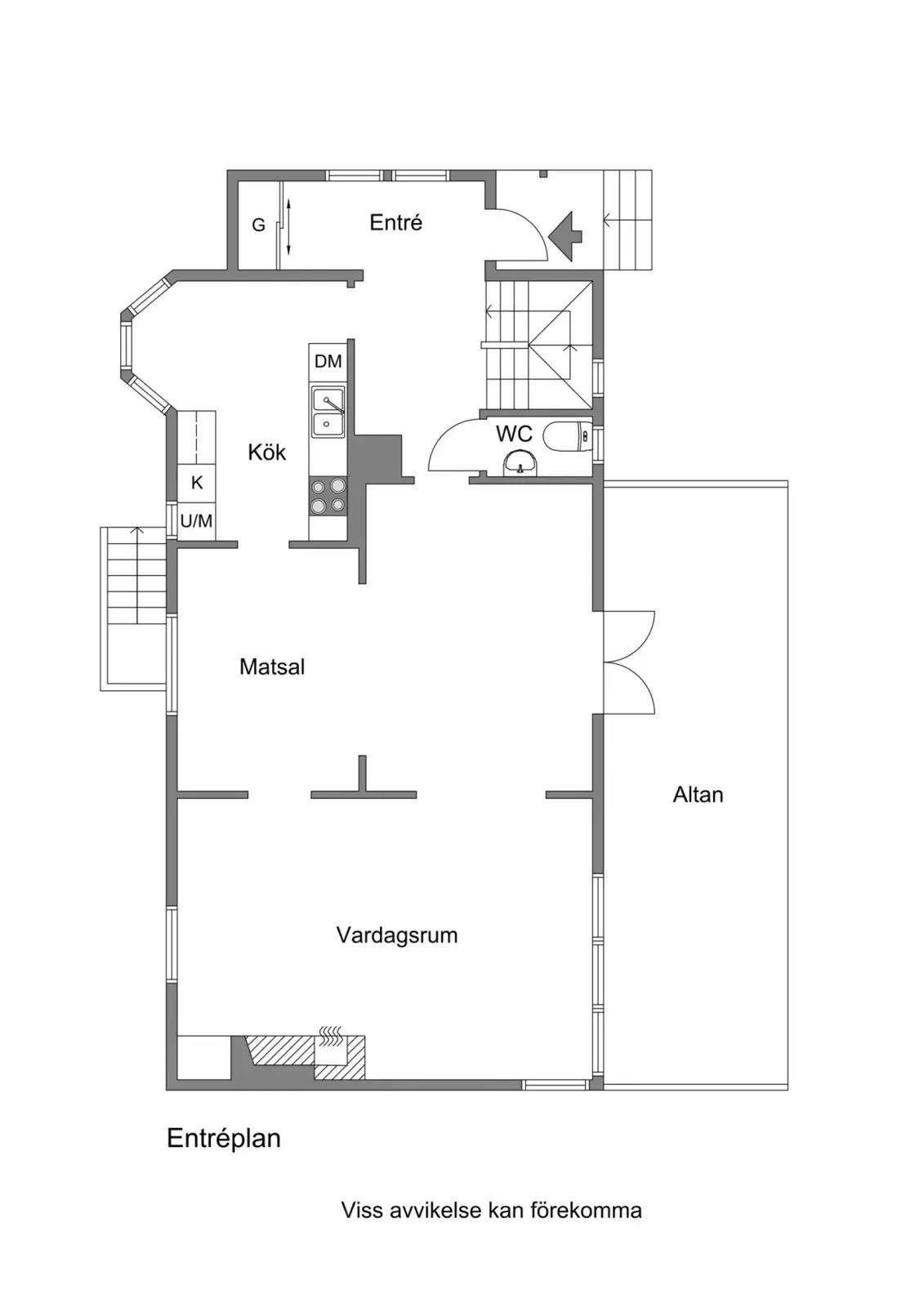 Floor plan for Golfbanevägen 52B