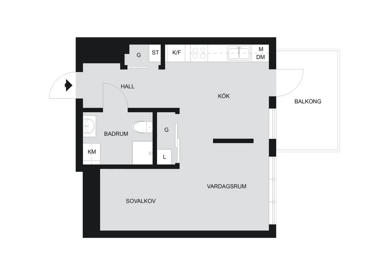 Planritning för Kryddblandargatan 11