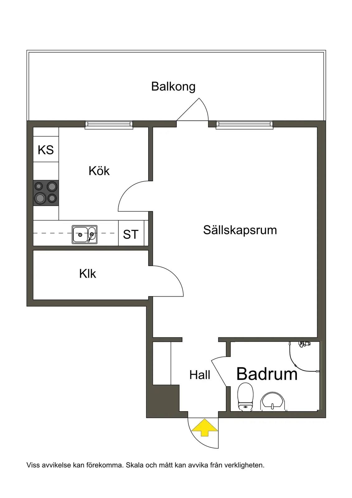Planritning för Mörbylund 21