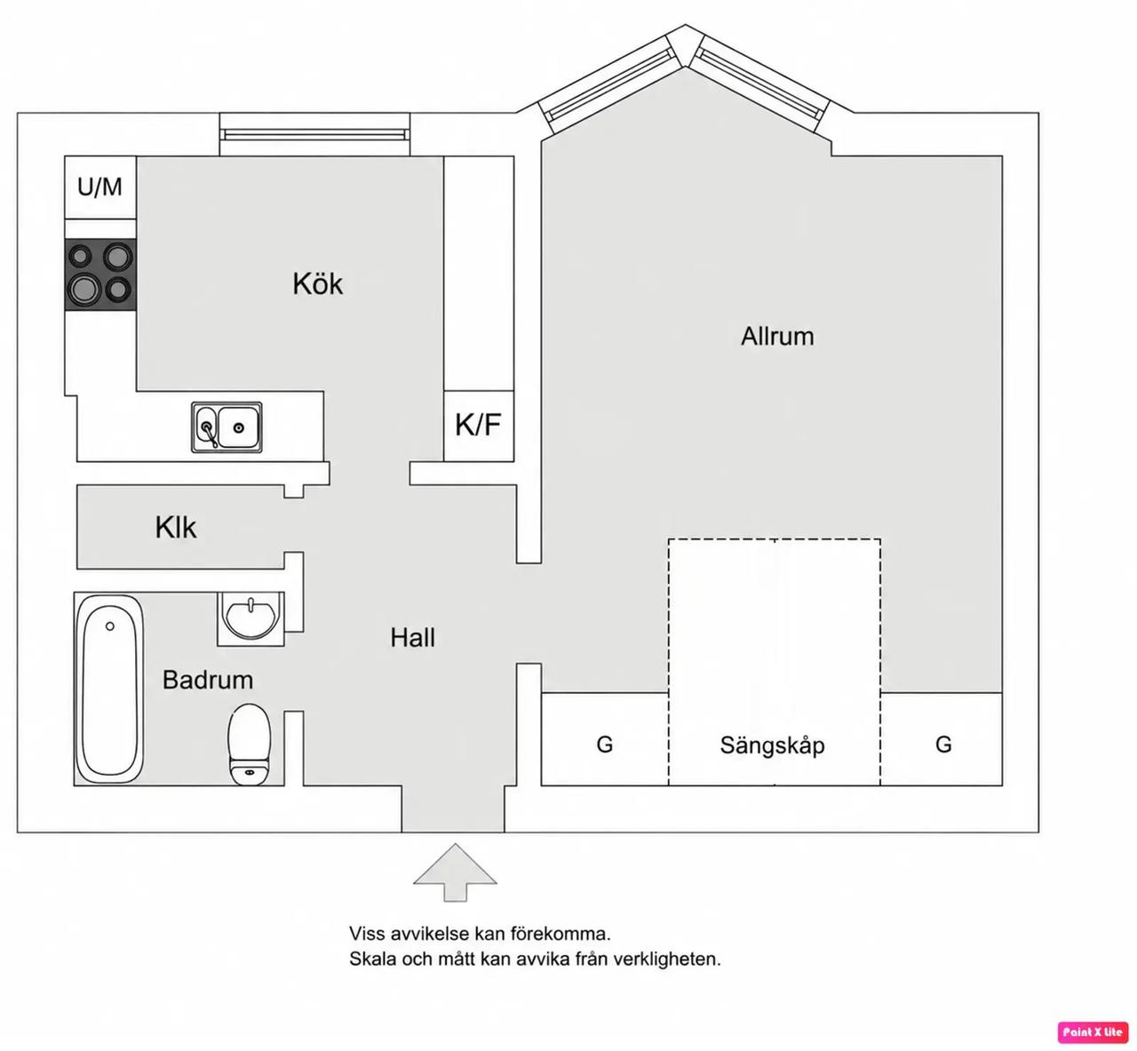Floor plan for Skärmarbrinksvägen 36
