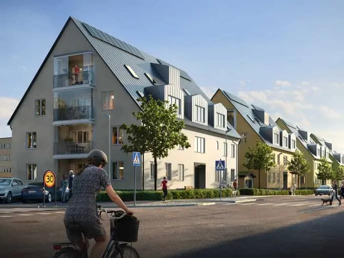 Planritning för Regementsgatan 10